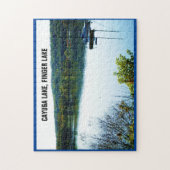 CAYUGA LAKE FINGER LAKE Jigpuzzel Legpuzzel (Verticaal)