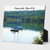 CAYUGA LAKE IN AUTUMN FOTOPLAAT (Zijkant)