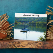 CAYUGA LAKE IN AUTUMN FOTOPLAAT (Zijkant)