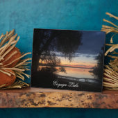 CAYUGA LAKE IN AUTUMN FOTOPLAAT (Zijkant)