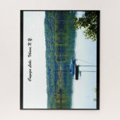 CAYUGA LAKE IN AUTUMN LEGPUZZEL (Verticaal)