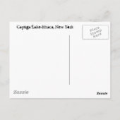 Cayuga Lake in Ithaca, New York Briefkaart (Achterkant)