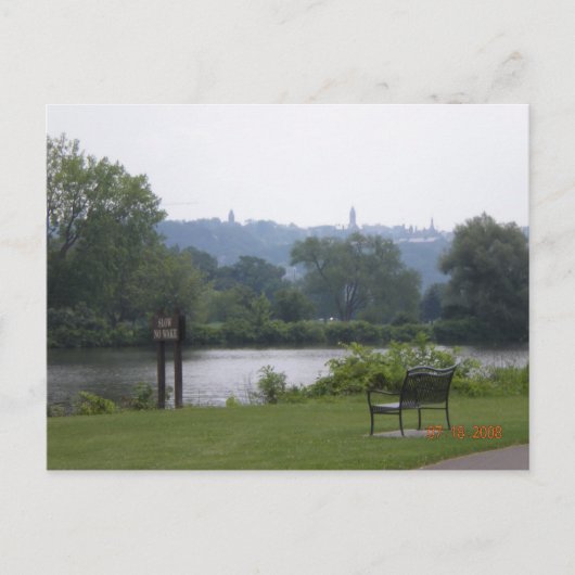 Cayuga Lake in Ithaca, New York Briefkaart (Voorkant)