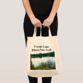 CAYUGA LAKE,ITHACA-canvas tas (Voorkant (product))