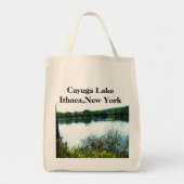 CAYUGA LAKE,ITHACA-canvas tas (Voorkant)