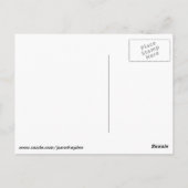 CAYUGA LAKE, NACHTE HERFSTEN briefkaart (Achterkant)