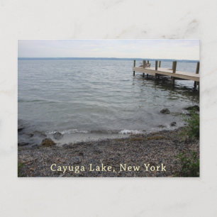 Cayuga Lake Rocky Beach Briefkaart