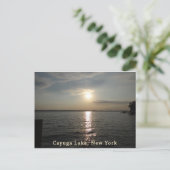 Cayuga Lake Sunset Briefkaart
