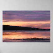 Cayuga Lake Sunset Poster (Voorkant)