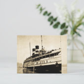 Cayuga Passenger Steamer - Canada Steamship Lines Briefkaart (Staand voorkant)