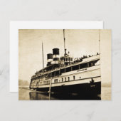 Cayuga Passenger Steamer - Canada Steamship Lines Briefkaart (Voorkant / Achterkant)
