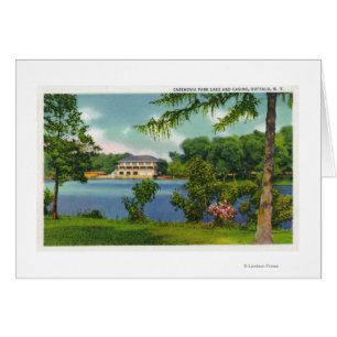 Cazenovia Park Uitzicht van het meer en het casino