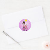 CB & ballon-sticker Ronde Sticker (Envelop)