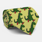CB- Jogging Dinosaur Necktie Stropdas (Opgerold)