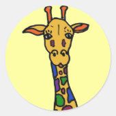 CB- leuke giraffe stickers (Voorkant)