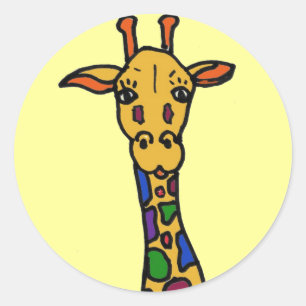 CB- leuke giraffe stickers