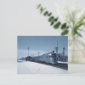 CB&Q "Pioneer Zephyr" Briefkaart (Staand voorkant)