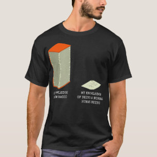CB radio operator QRZ Knowledge Meme Funny Ham T-shirt