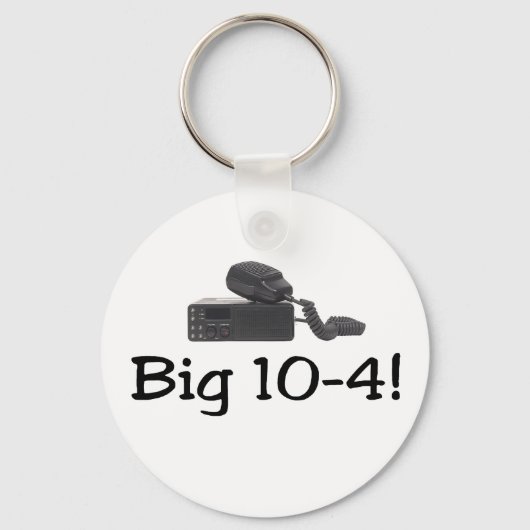 CB Radio T-shirts en cadeautjes. Sleutelhanger (Voorkant)