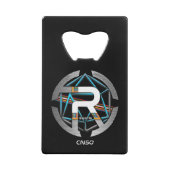 CB REMATIS flesopener Creditkaart Flessenopener (Achterkant)