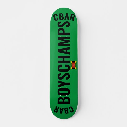 CBAR BOYSCHAMPS Skateboard, 7¾-inch deck Persoonlijk Skateboard (Voorkant)