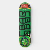 CBAR FORTH & ADAMS EDITION 8 1/4" Skateboard Deck (Voorkant)