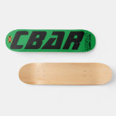 CBAR UTMOST Skateboard, 7¾" Deck Persoonlijk Skateboard (Horizontaal)