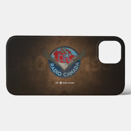 CBC 1940-Logo Case-Mate iPhone Case (Achterkant (horizontaal))