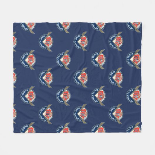 CBC 1940 Logo Fleece Deken (Voorkant (Horizontaal))