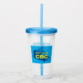 CBC 1958 Logo Acryl Tumbler Drinkbeker (Voorkant)