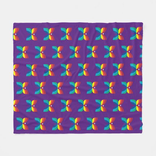 CBC 1966 Logo Patroondeken Fleece Deken (Voorkant (Horizontaal))