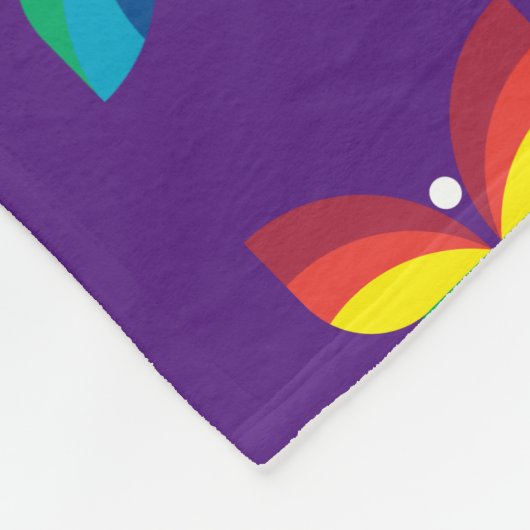 CBC 1966 Logo Patroondeken Fleece Deken (Hoek)