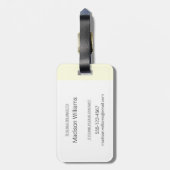 CBC 1966 - Natuur van de dingen Bagagelabel (Achterkant verticaal)