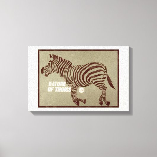 CBC 1966 - Natuur van de dingen Canvas Afdruk (Voorkant)