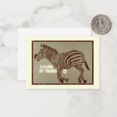 CBC 1966 - Natuur van de dingen Notitiekaartje (Voorkant / Achterkant in situ)