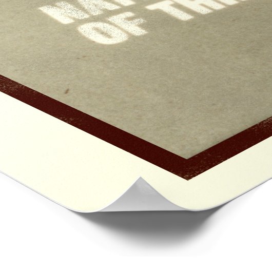 CBC 1966 - Natuur van de dingen Poster (Hoek)