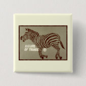 CBC 1966 - Natuur van de dingen Vierkante Button 5,1 Cm (Voorkant)