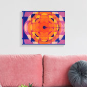 CBC 1970s Stijlvolle Logo Canvas Afdruk (Insitu (Woonkamer))