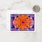 CBC 1970s Stijlvolle Logo Notitiekaartje (Voorkant / Achterkant in situ)