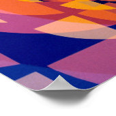 CBC 1970s Stijlvolle Logo Poster (Hoek)