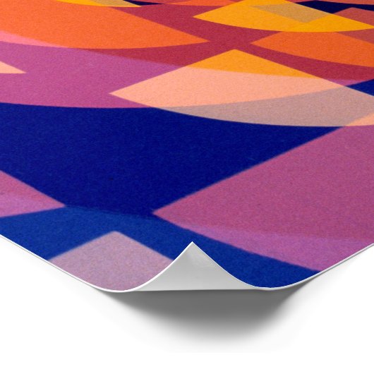 CBC 1970s Stijlvolle Logo Poster (Hoek)