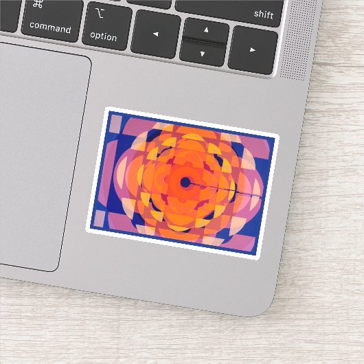 CBC 1970s Stijlvolle Logo Sticker (Detail)