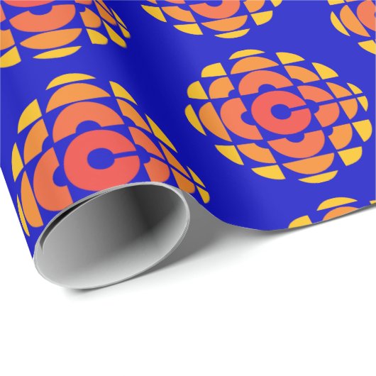 CBC 1974 Logo Cadeaupapier (Rol Hoek)