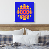 CBC 1974 Logo Canvas Afdruk (Insitu (Slaapkamer))