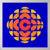 CBC 1974 Logo Poster (Voorkant)