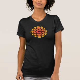 CBC 1974 Logo Slim Fit T-shirt voor dames