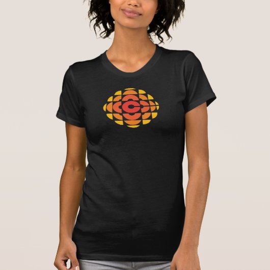 CBC 1974 Logo Slim Fit T-shirt voor dames (Voorkant)