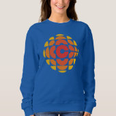 CBC 1974 Logo Sweatshirt voor Dames (Voorkant)