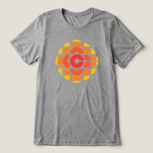 CBC 1974 Logo Tri-blend T-Shirt (Design voorkant)