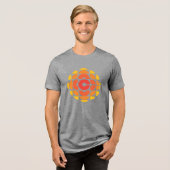 CBC 1974 Logo Tri-blend T-Shirt (Voorkant volledig)